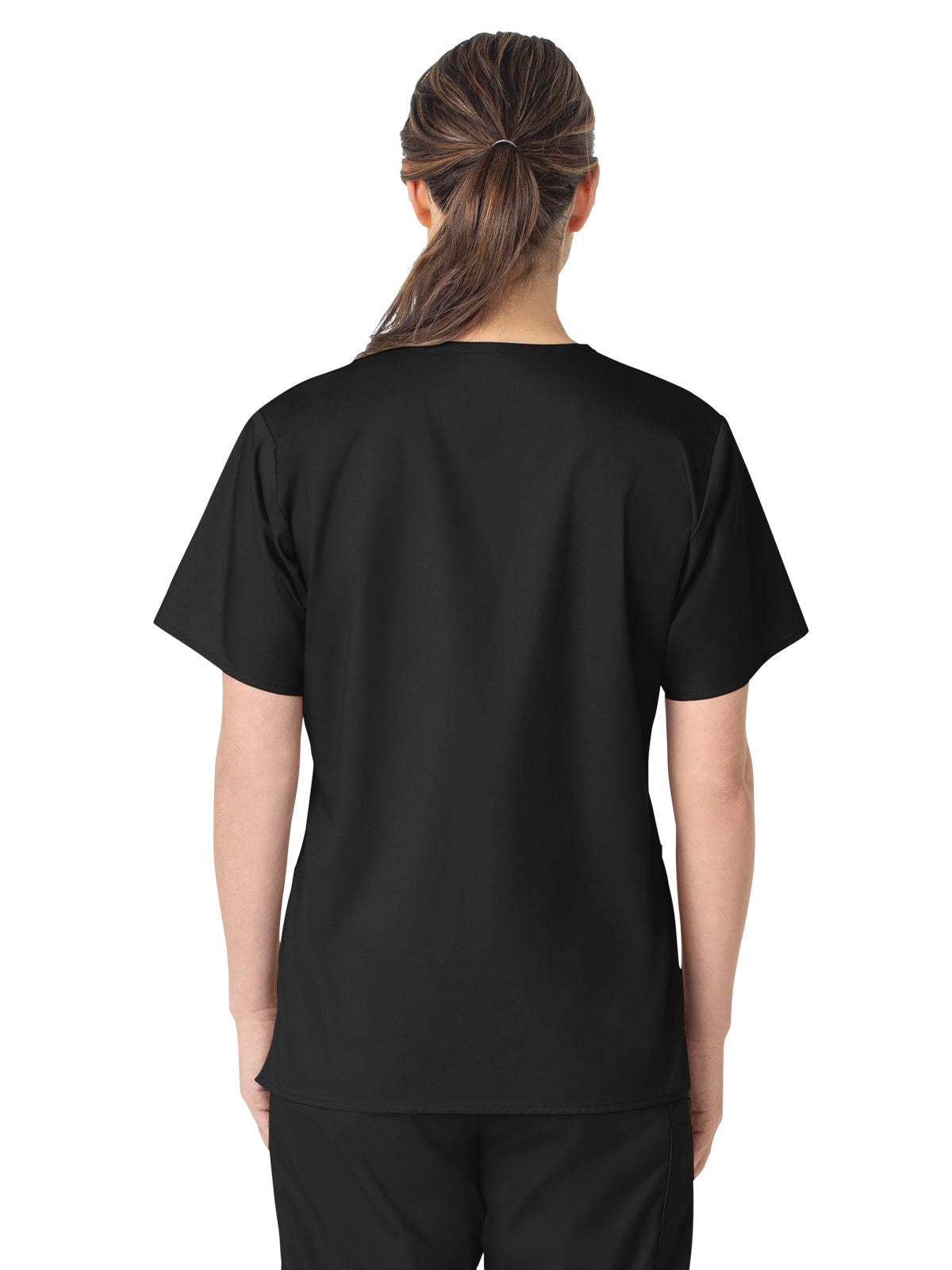 Women's Four-Pocket V-Neck Top