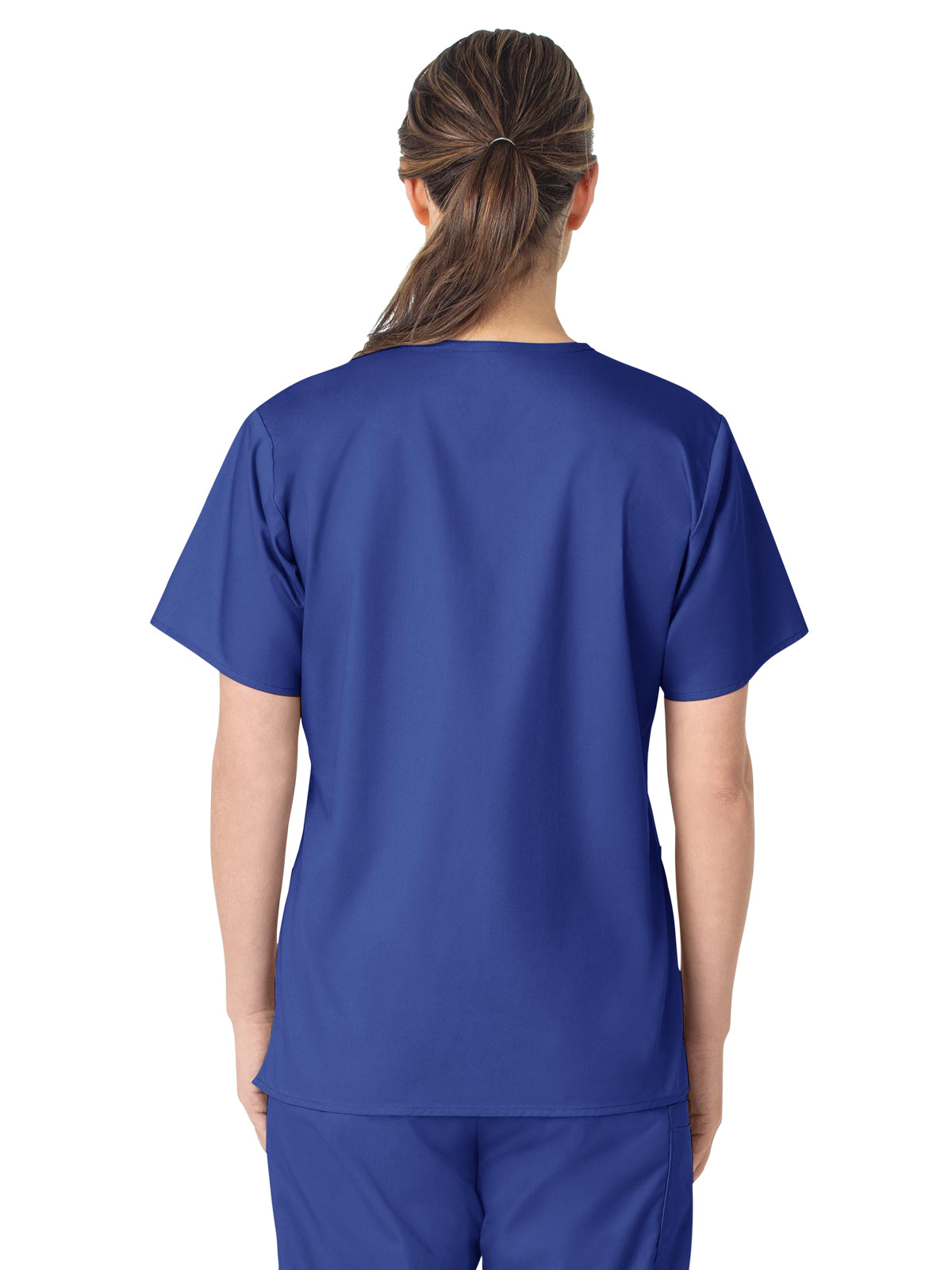 Women's Four-Pocket V-Neck Top