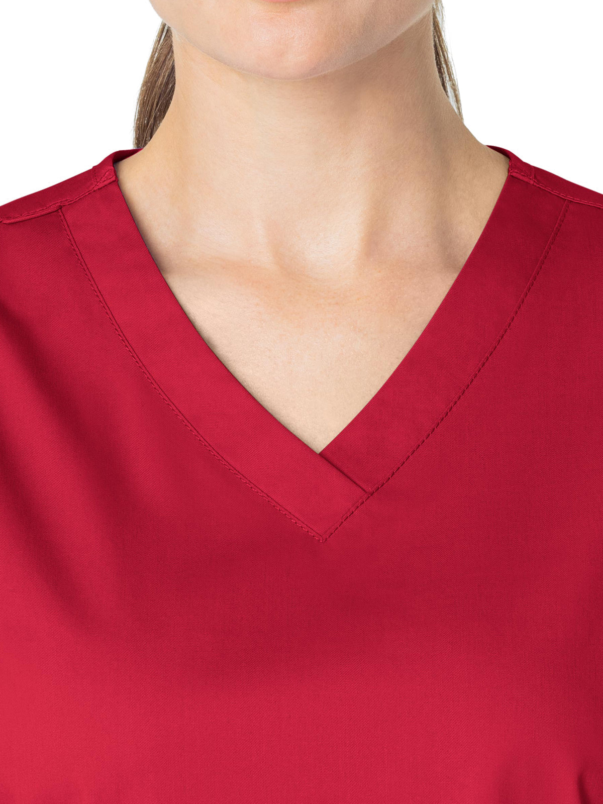 Women's Four-Pocket V-Neck Top