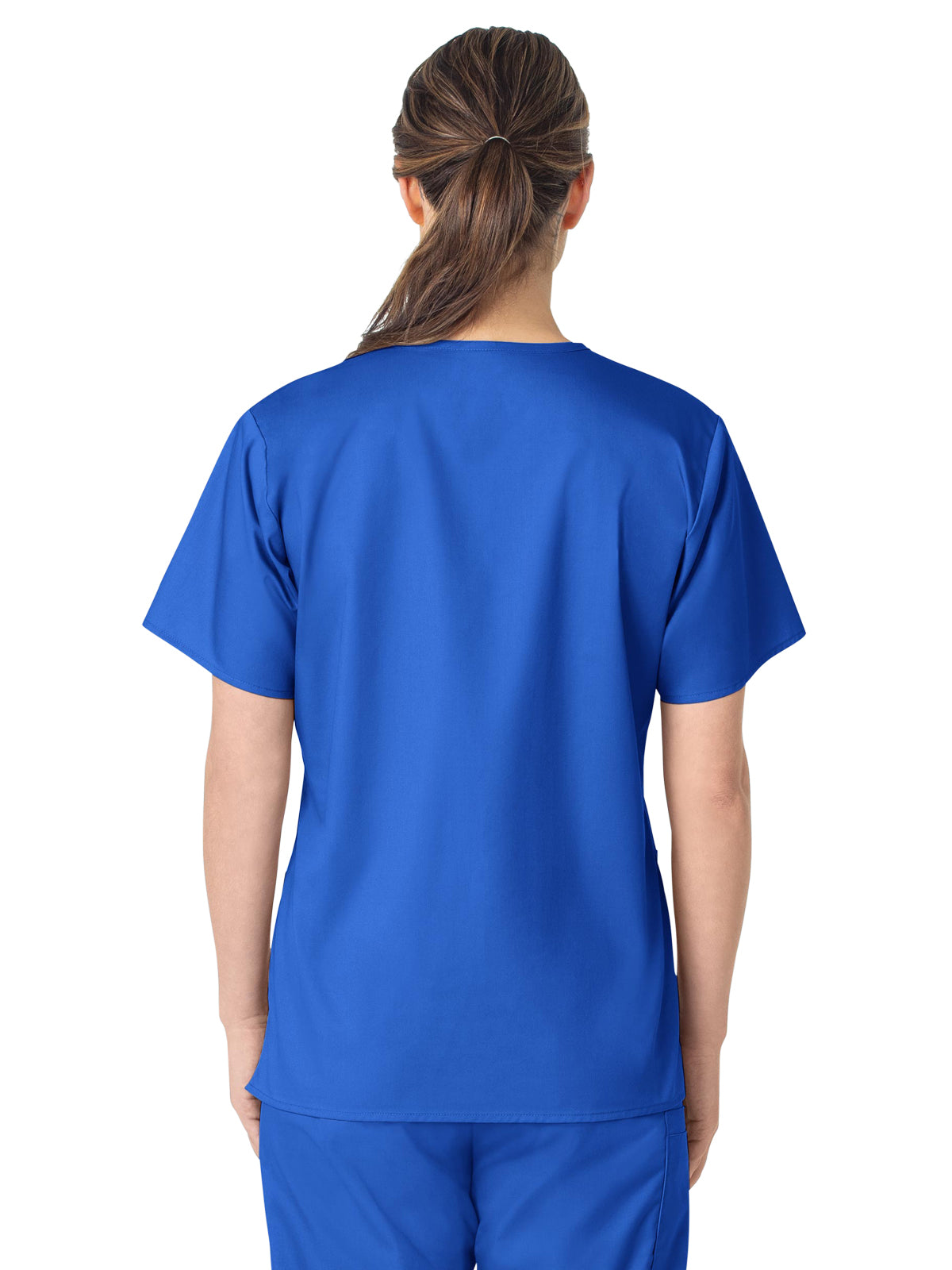 Women's Four-Pocket V-Neck Top