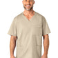 Men's Four-Pocket Modified V-Neck Top