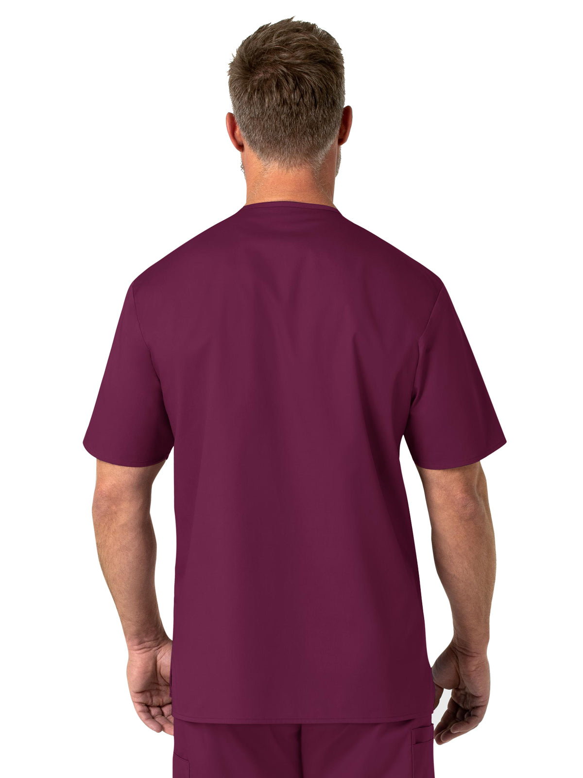 Men's Four-Pocket Modified V-Neck Top