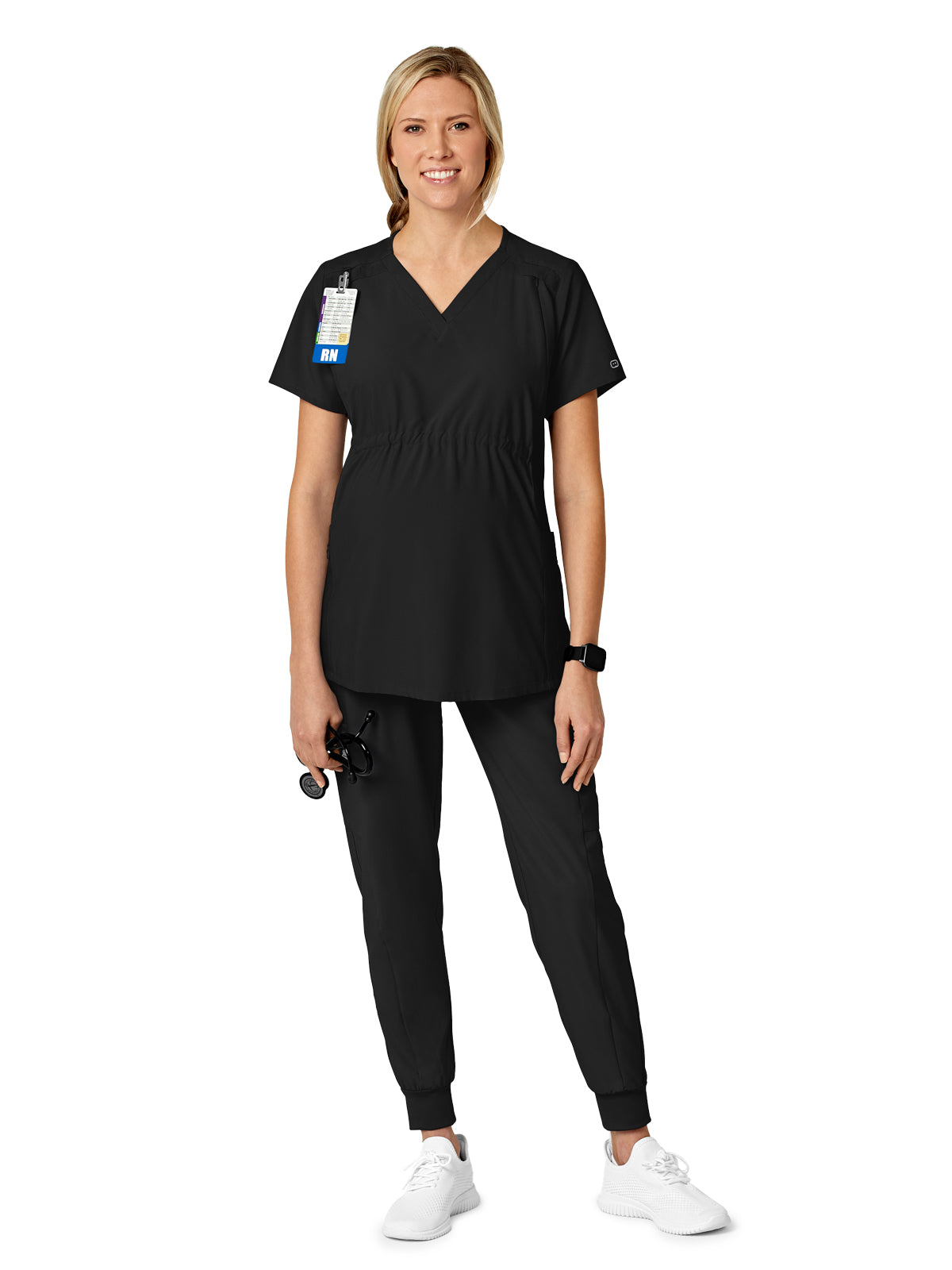 Women's Five-Pocket Maternity Top