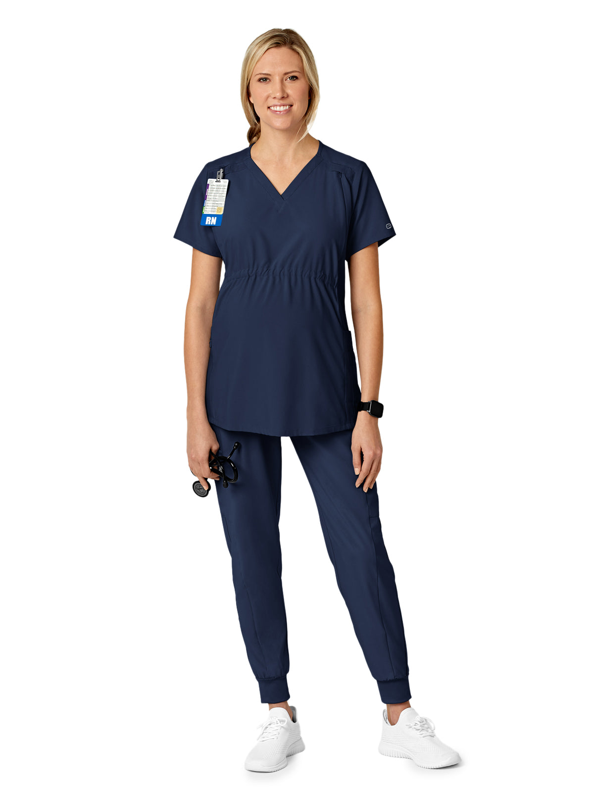 Women's Five-Pocket Maternity Top