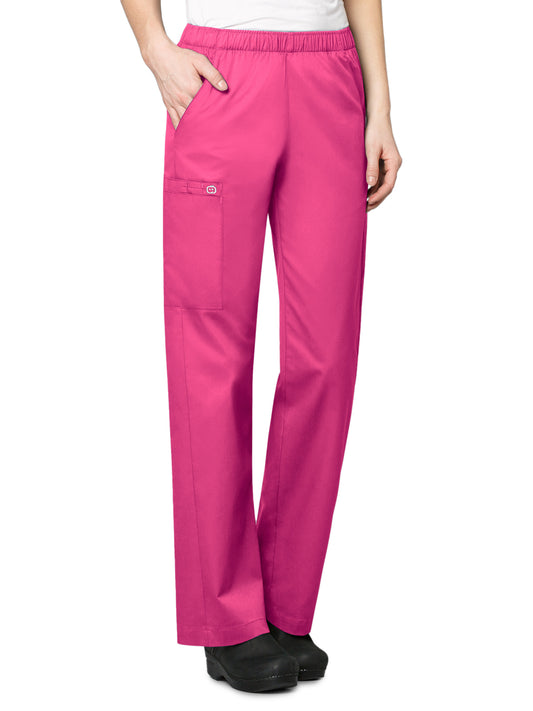 Women's Five-Pocket Pull-On Cargo Pant