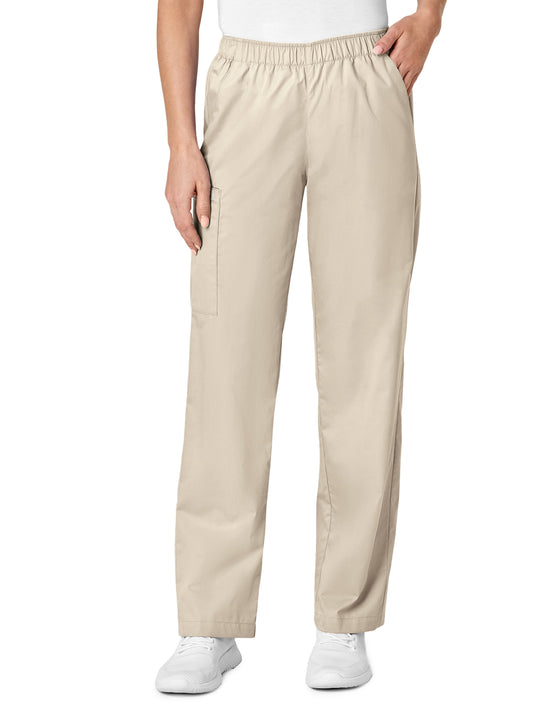 Women's Five-Pocket Pull-On Cargo Pant