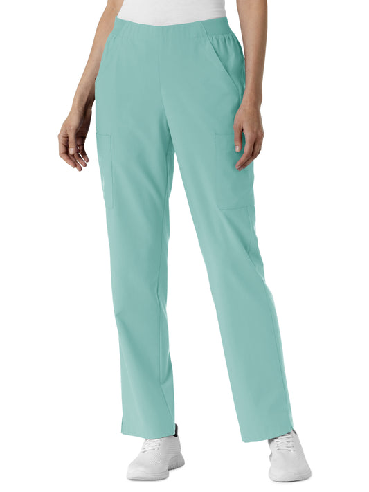 Women's Six-Pocket Cargo Utility Scrub Pant