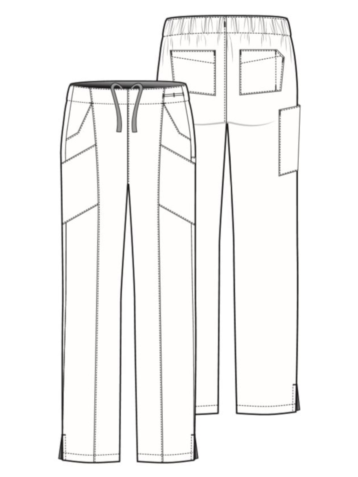 Women's Eight-Pocket Flat-Front Cargo Pant