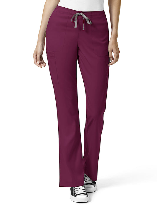 Women's Seven-Pocket Moderate Flare Leg Pant