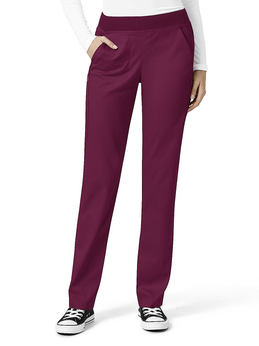 Women's Four-Pocket Knit Waist Cargo Pant