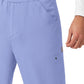 Men's Eight-Pocket Knit Waist Drawstring Pant