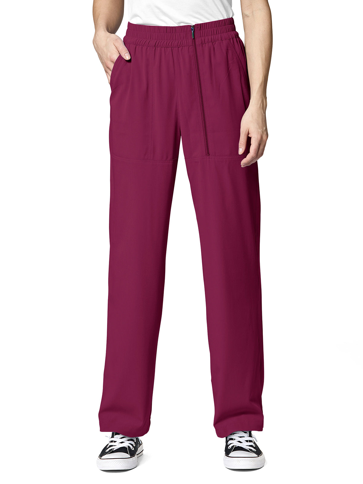 Women's Five-Pocket Wide Leg Pant