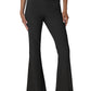 Women's Seven-Pocket Front Slit Flare Scrub Pant