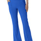 Women's Seven-Pocket Front Slit Flare Scrub Pant