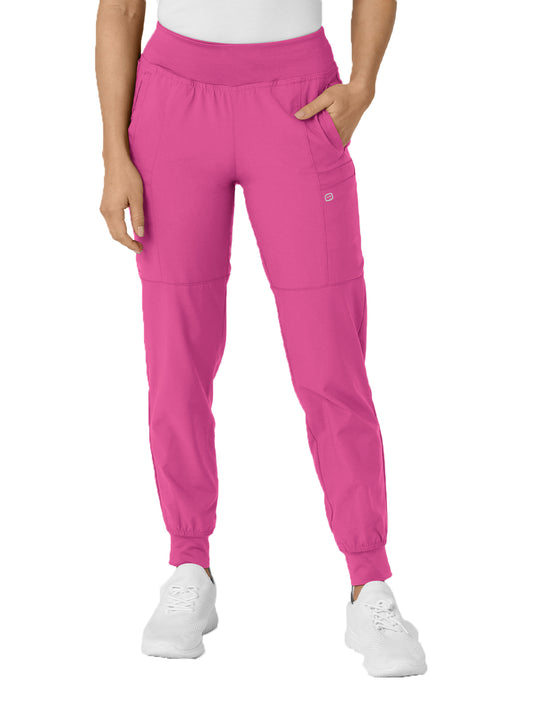 Women's Eight-Pocket Comfort Waist Pant