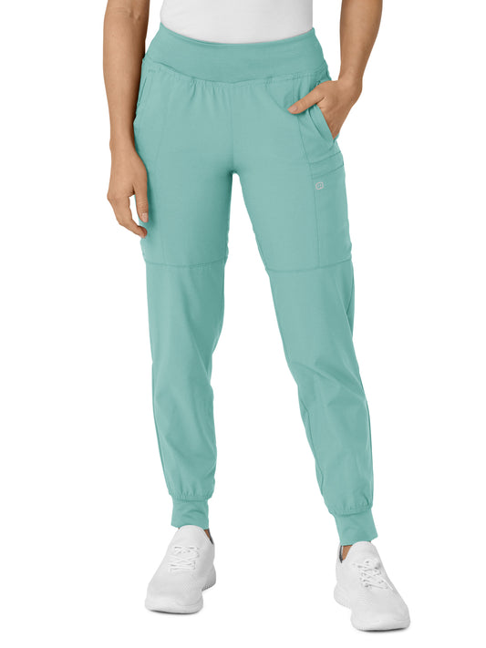 Women's Eight-Pocket Comfort Waist Pant