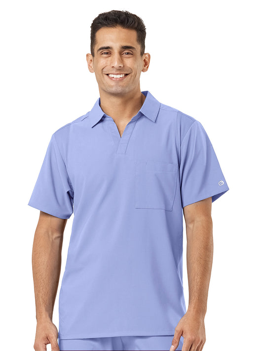 Men's Two-Pocket Collar Top