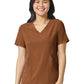 Women's Four-Pocket V-Neck Top