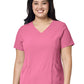 Women's Four-Pocket V-Neck Top