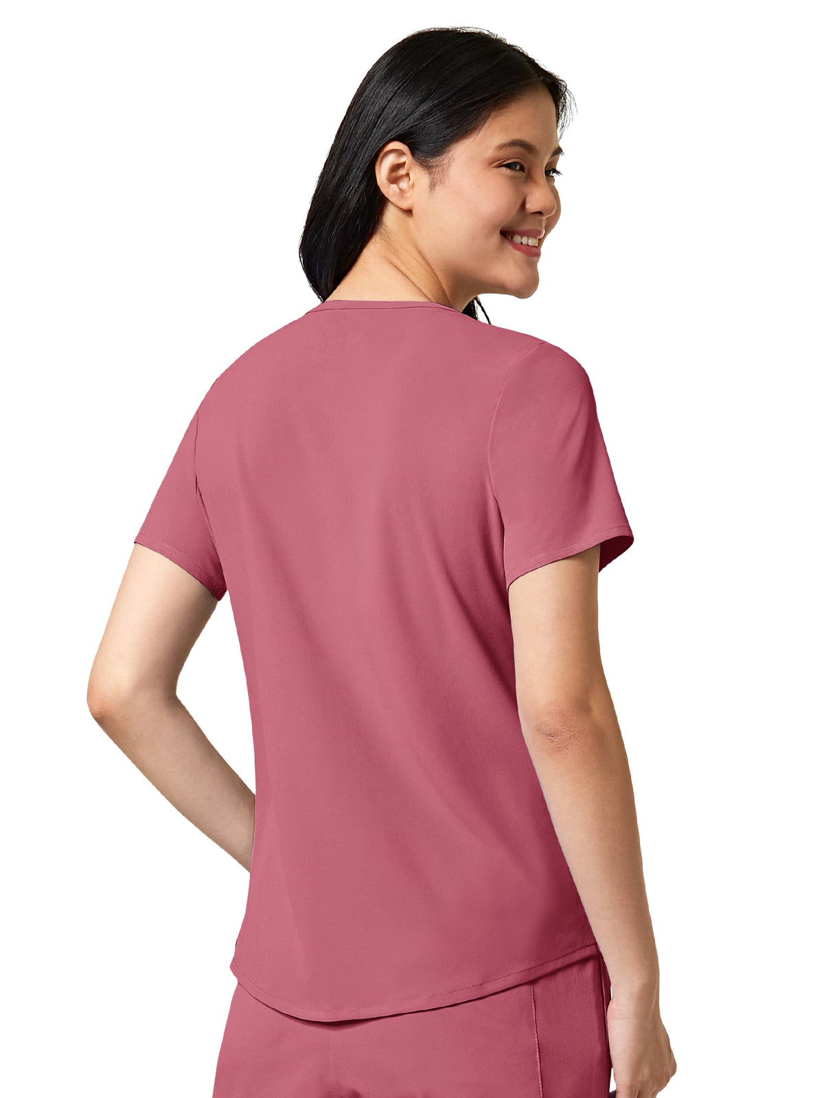 Women's Four-Pocket V-Neck Top