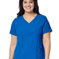 Women's Four-Pocket V-Neck Top