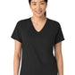 Women's Two-Pocket Tuck-In V-Neck Top