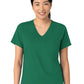 Women's Two-Pocket Tuck-In V-Neck Top