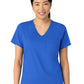 Women's Two-Pocket Tuck-In V-Neck Top