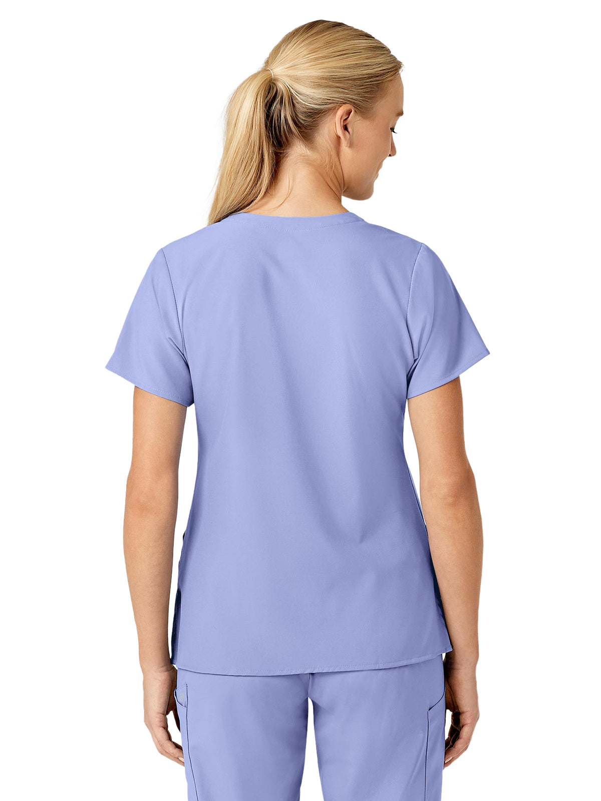 Women's Five-Pocket V-Neck Top