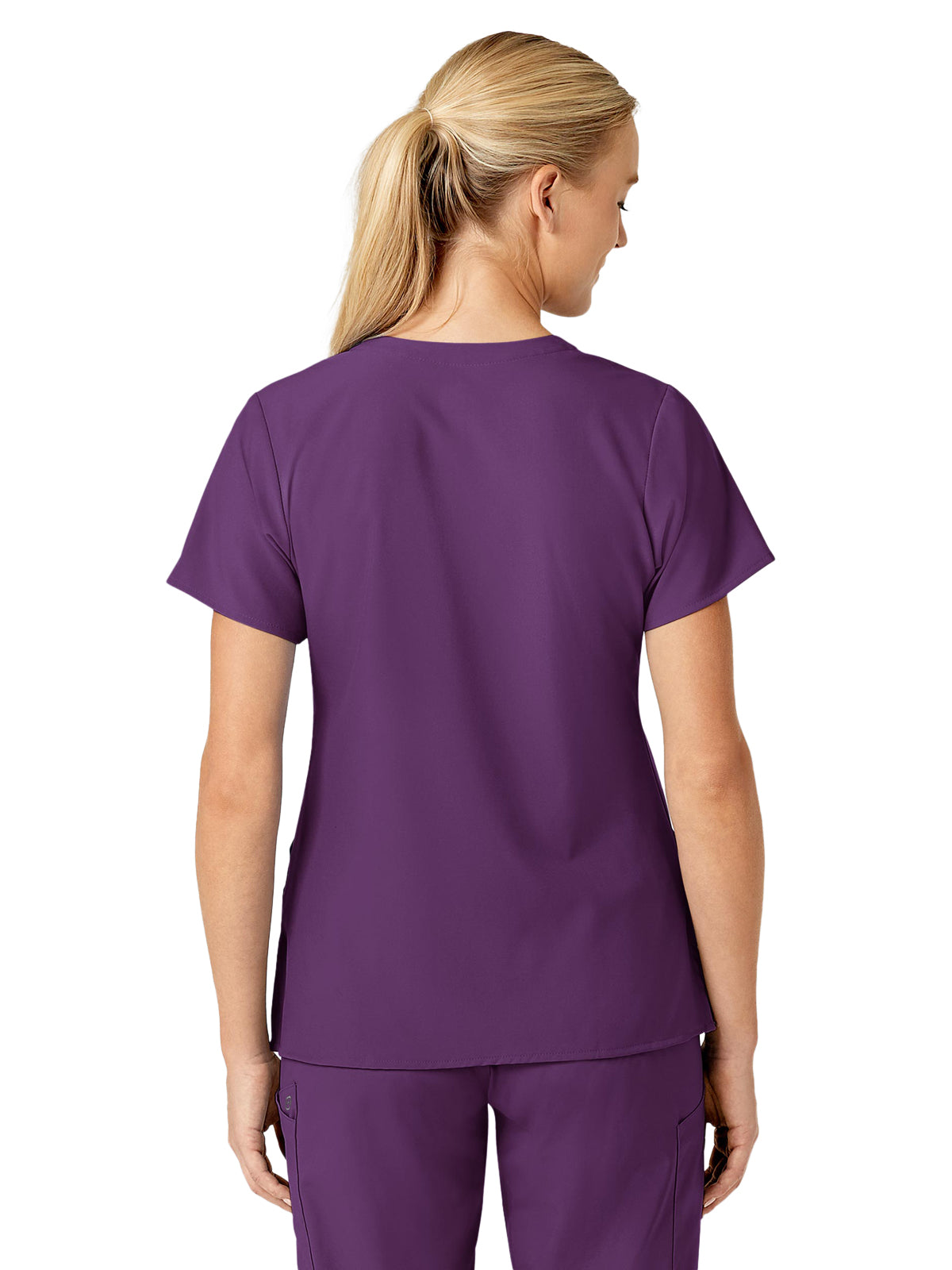 Women's Five-Pocket V-Neck Top