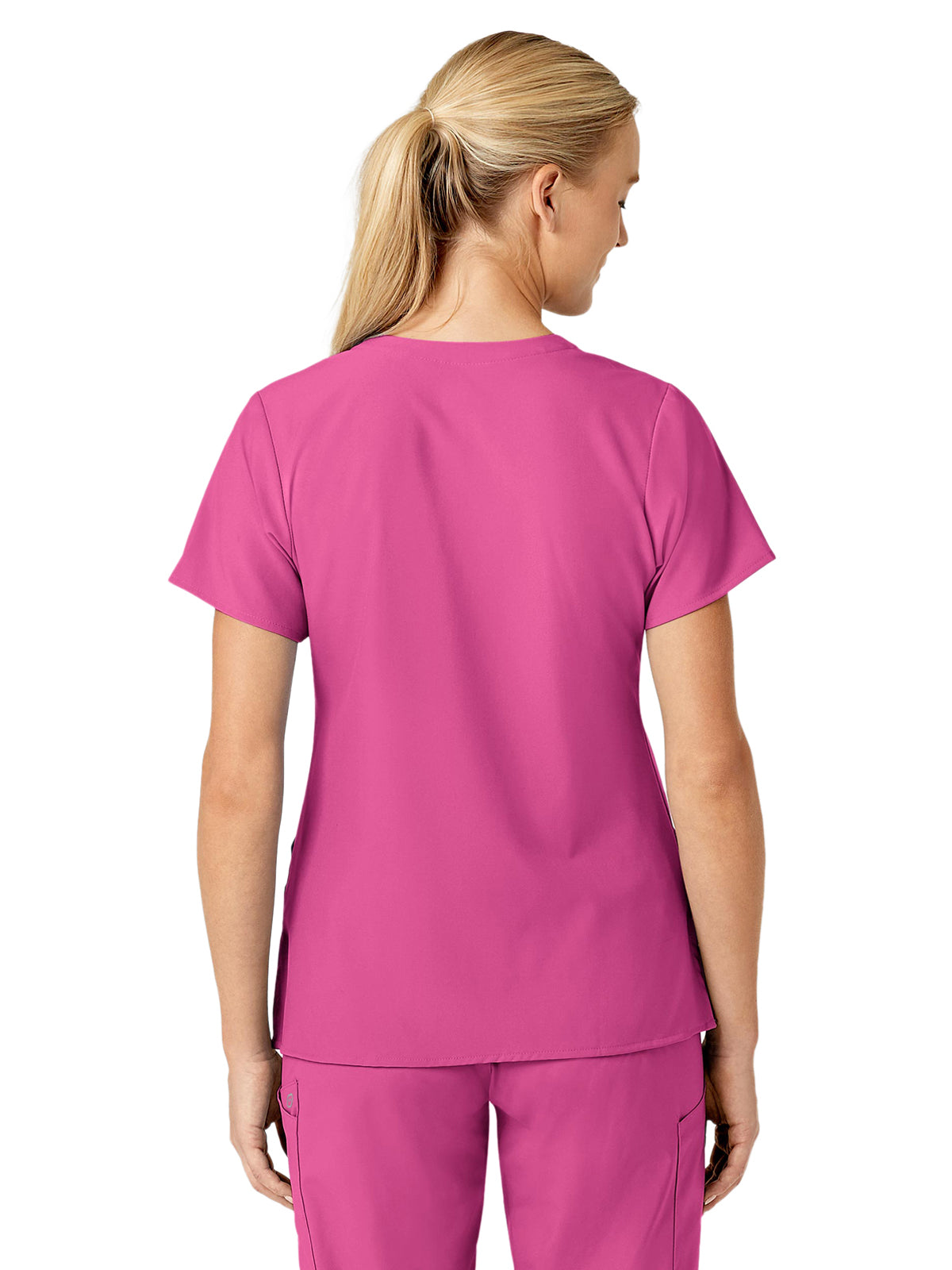 Women's Five-Pocket V-Neck Top