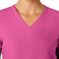 Women's Five-Pocket V-Neck Top