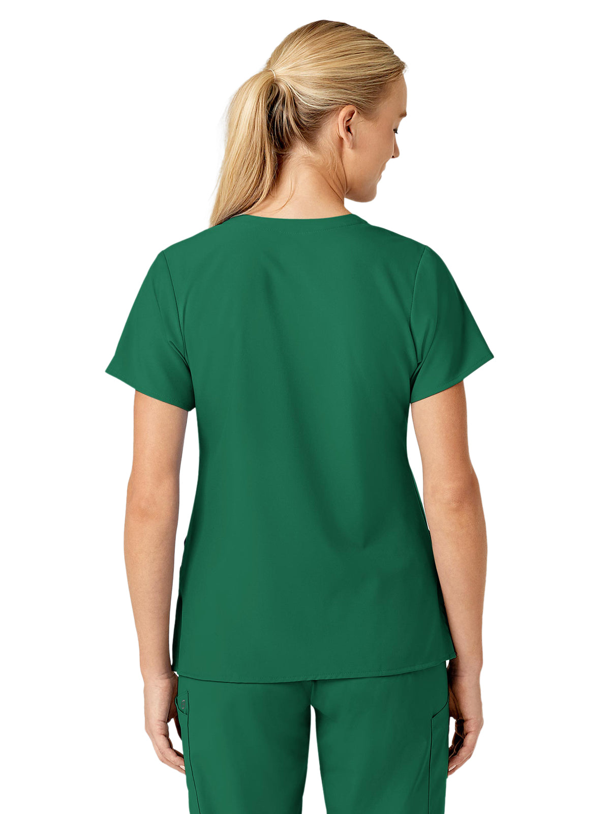 Women's Five-Pocket V-Neck Top