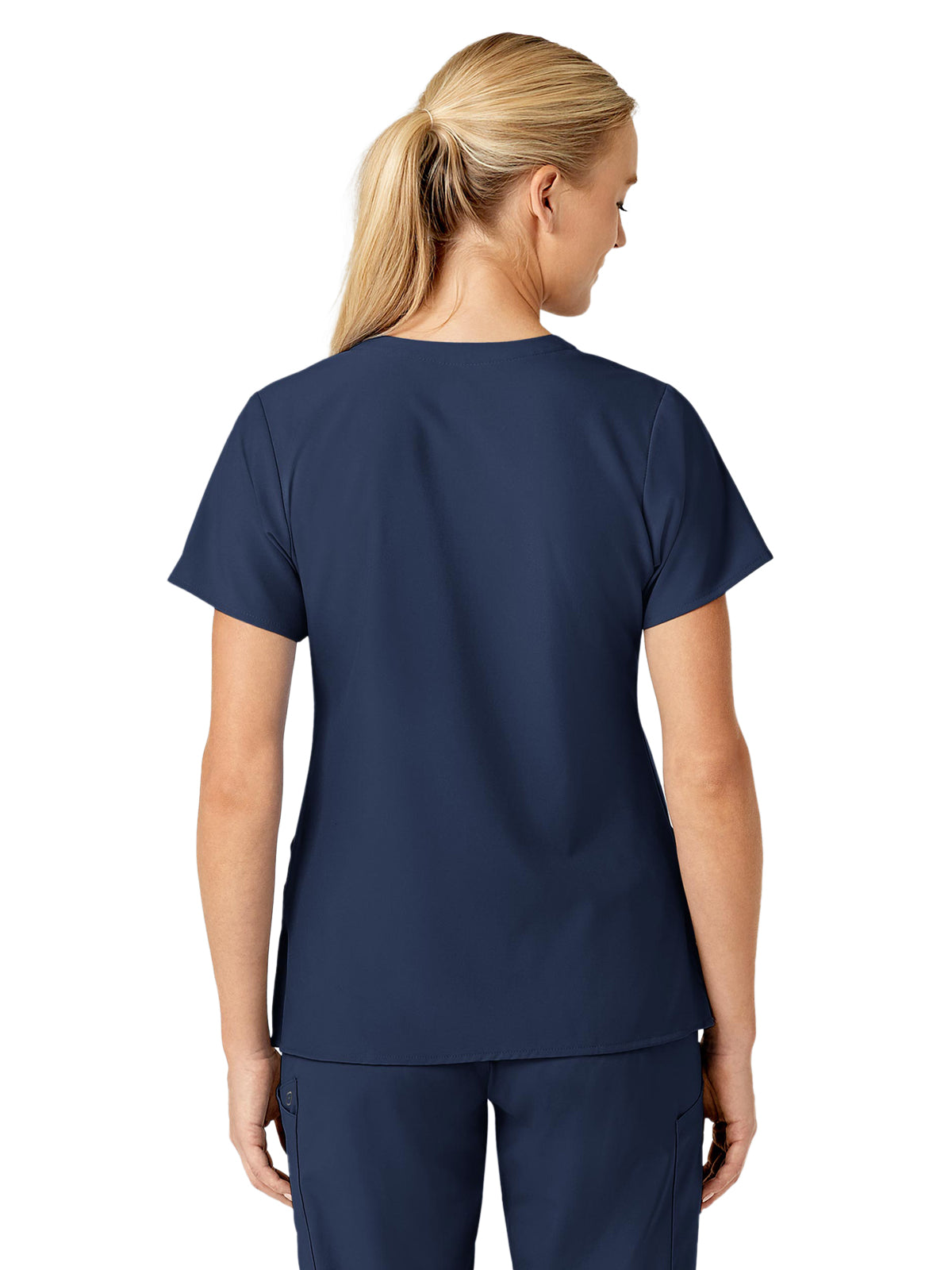 Women's Five-Pocket V-Neck Top