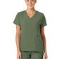 Women's Five-Pocket V-Neck Top