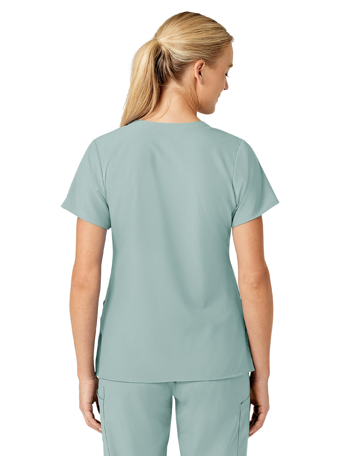 Women's Five-Pocket V-Neck Top