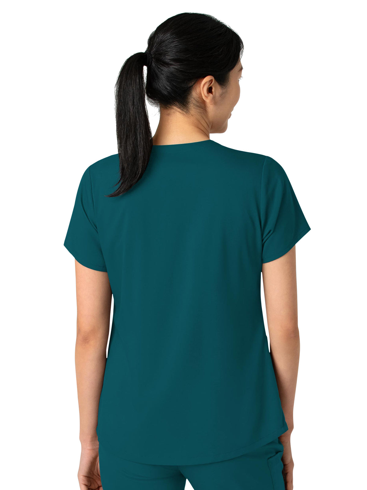 Women's 2-Pocket V-Neck Top