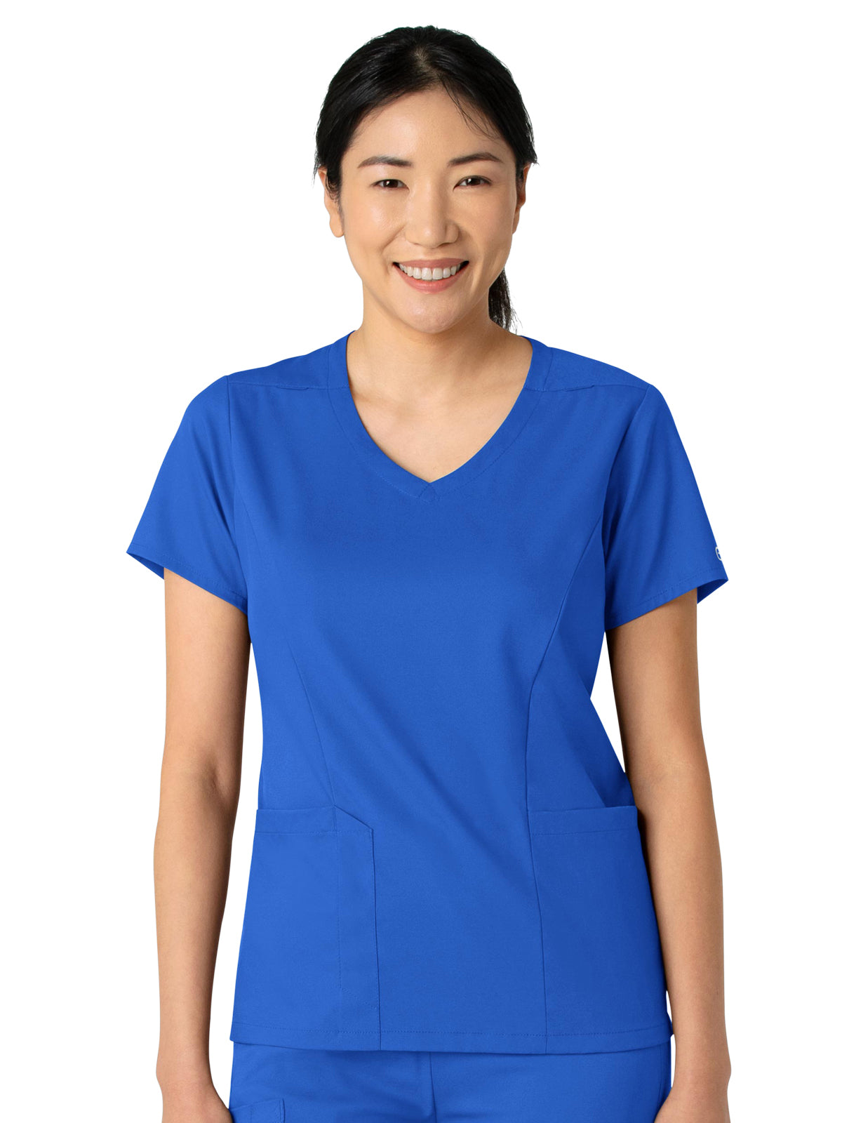 Women's 2-Pocket V-Neck Top