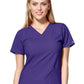 Women's Two-Pocket Basic V-Neck Top