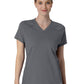 Women's Four-Pocket Flex-n-Reach V-Neck Raglan Scrub Top