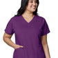 Women's 4 Pocket V-Neck Top