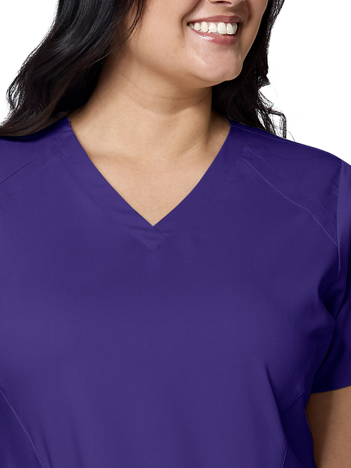 Women's 4 Pocket V-Neck Top