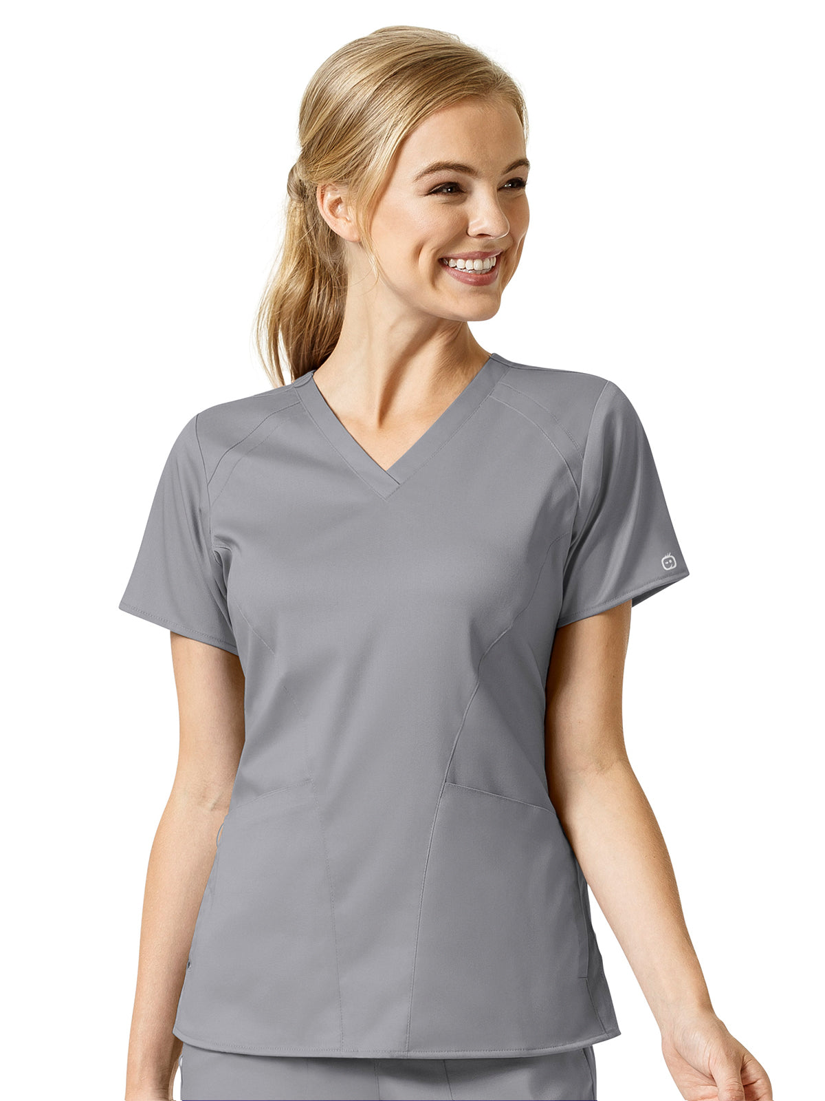 Women's 4 Pocket V-Neck Top