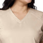 Women's 4 Pocket V-Neck Top