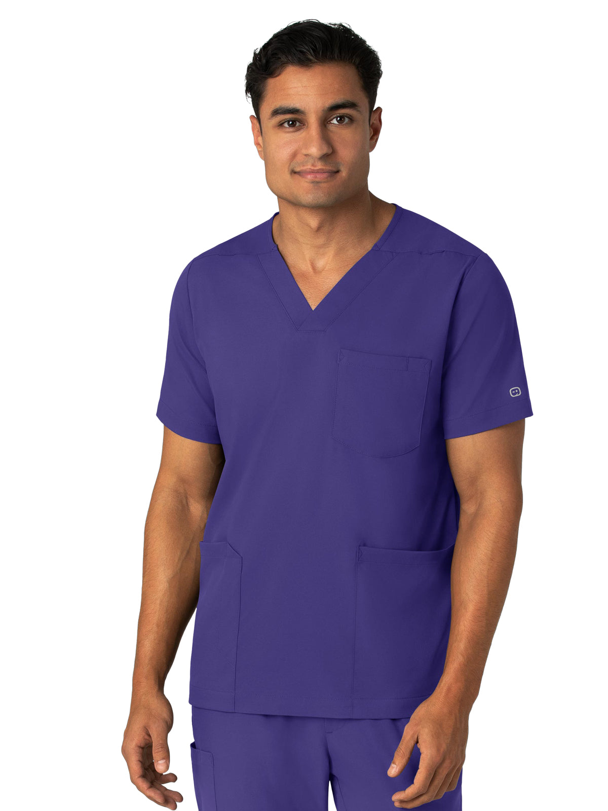 Men's Four-Pocket V-Neck Top