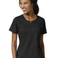 Women's 4 Pocket Notch Neck Top