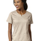 Women's 4 Pocket Notch Neck Top