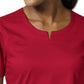 Women's 4 Pocket Notch Neck Top