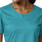 Women's 4 Pocket Notch Neck Top