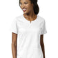 Women's 4 Pocket Notch Neck Top